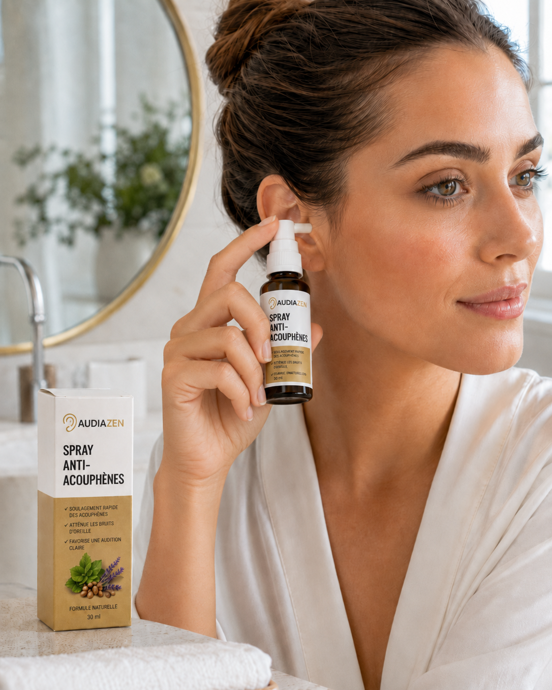 AudiaZen™ Spray anti acouphène