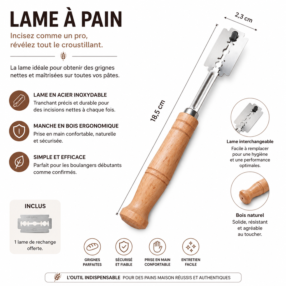 Lame à pain